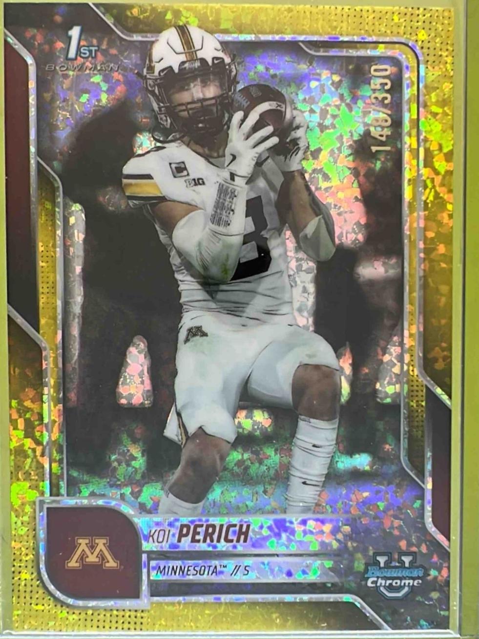 Koi Perich [Yellow Mini-Diamond Refractor] #116
