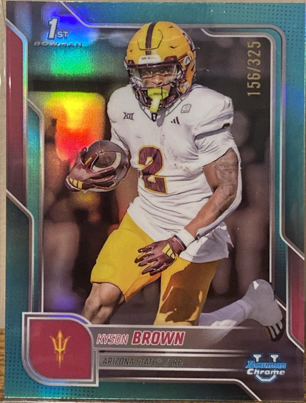 Kyson Brown [Aqua Refractor] #158