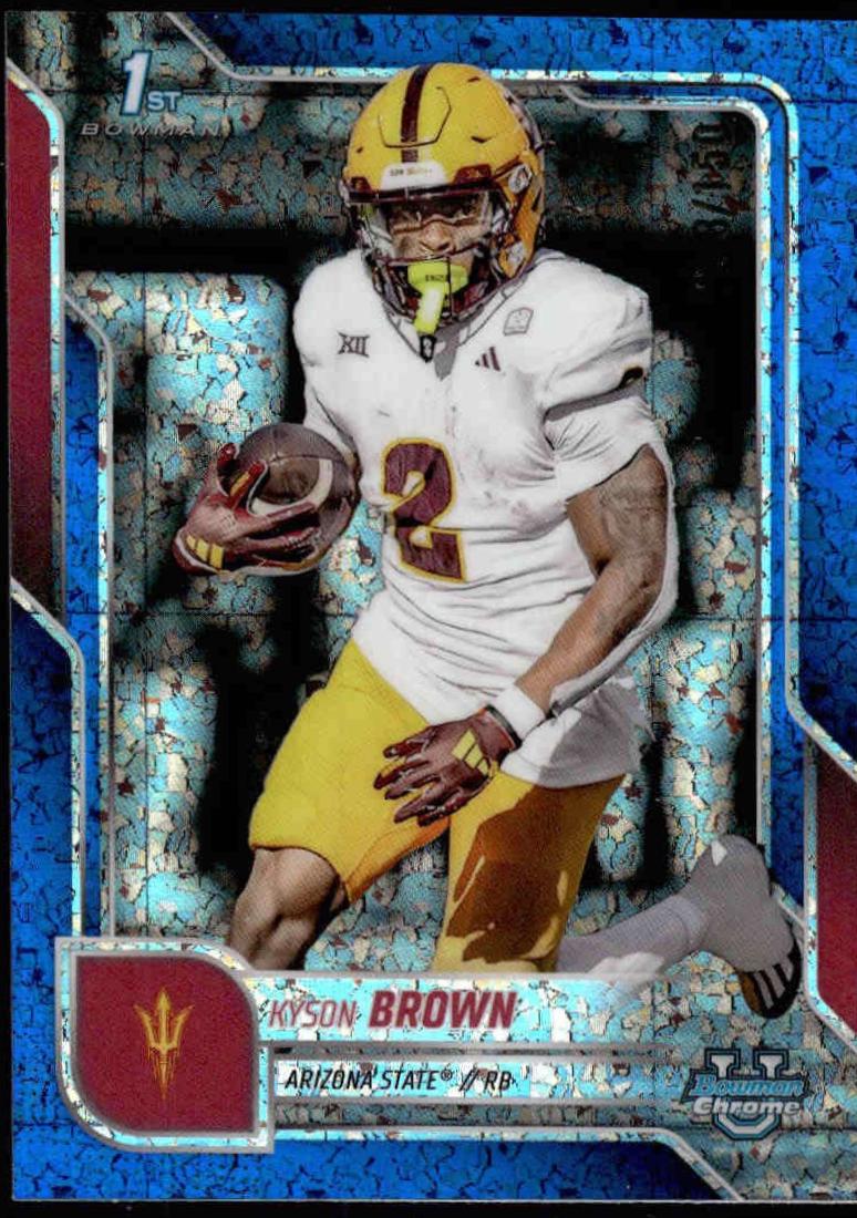 Kyson Brown [Blue Mini-Diamond Refractor] #158