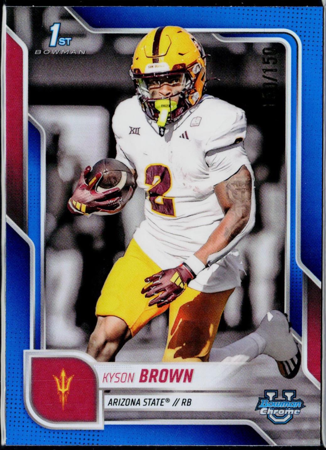 Kyson Brown [Blue Refractor] #158