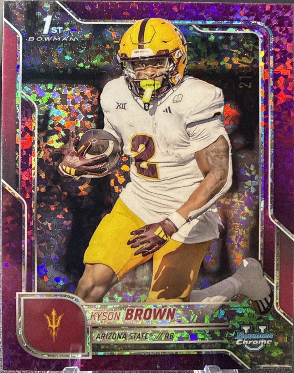 Kyson Brown [Fuchsia Mini-Diamond Refractor] #158