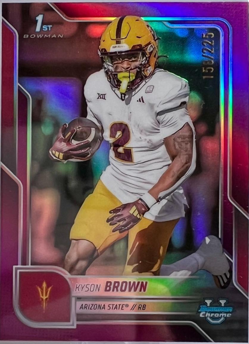 Kyson Brown [Fuchsia Refractor] #158