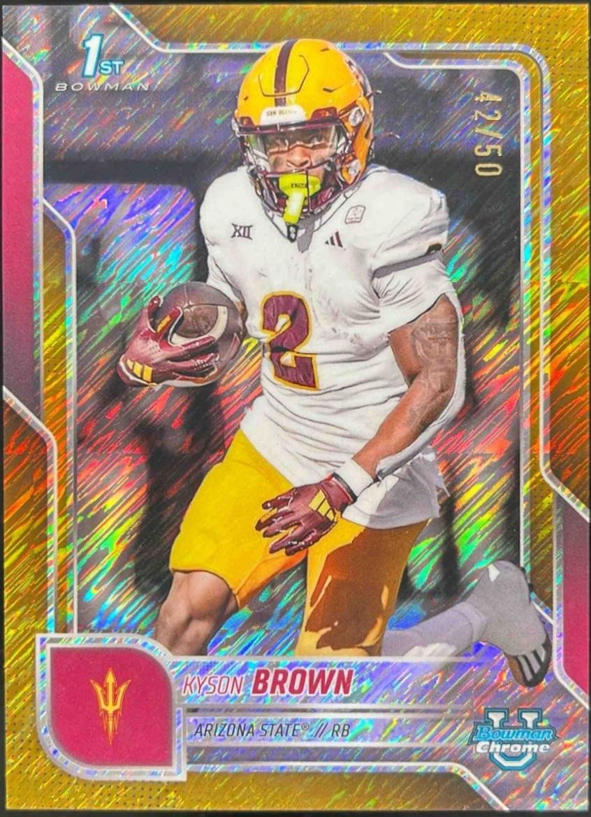 Kyson Brown [Gold Shimmer Refractor] #158
