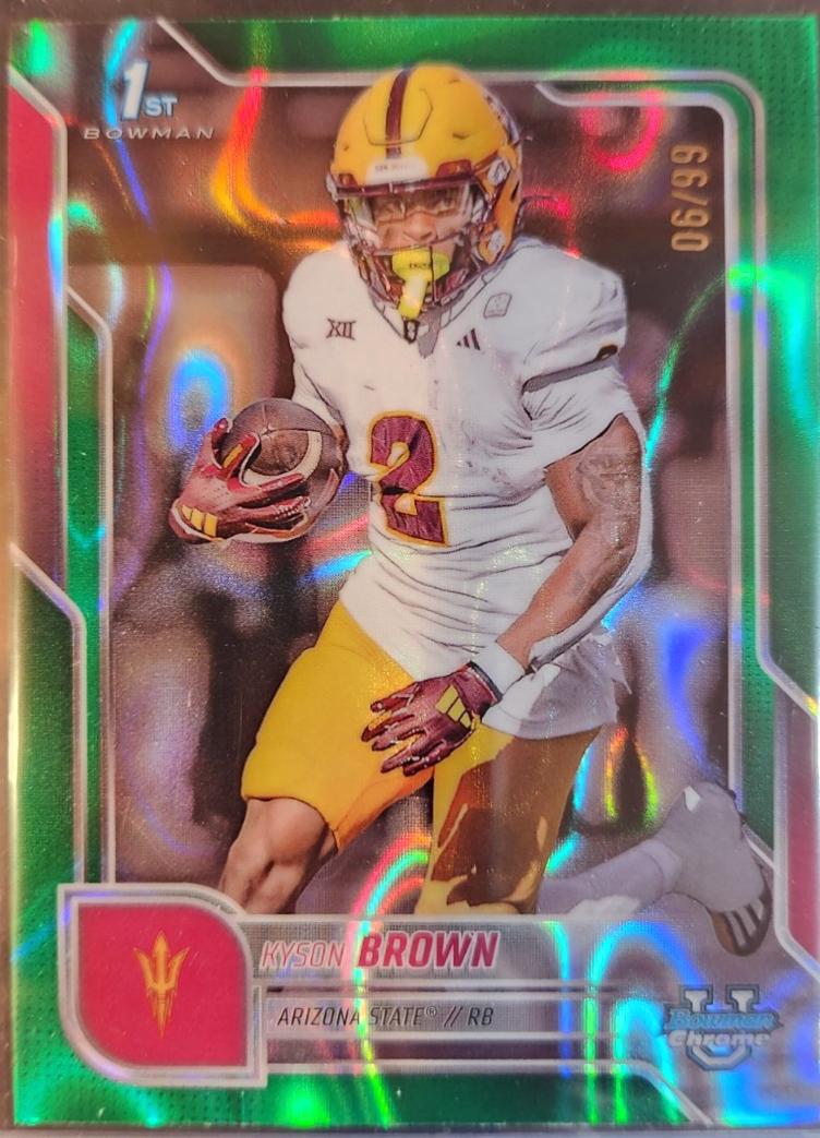 Kyson Brown [Green Lava Refractor] #158