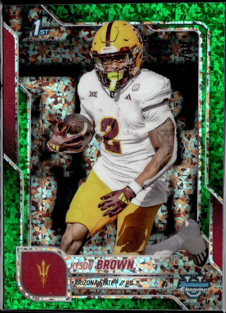 Kyson Brown [Green Mini-Diamond Refractor] #158