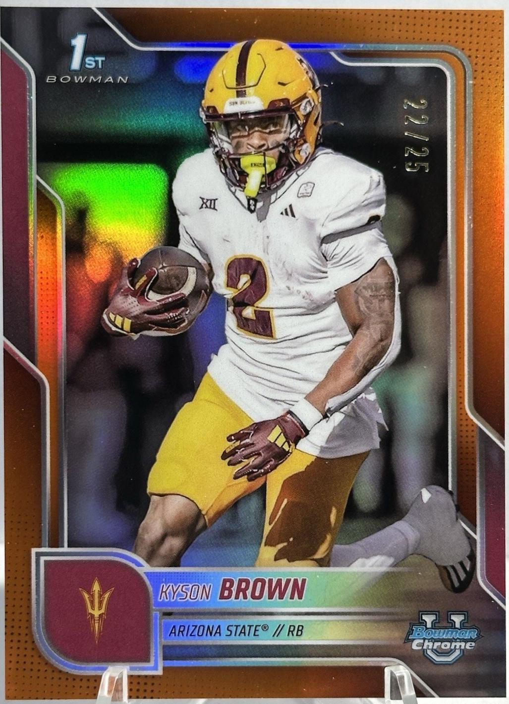 Kyson Brown [Orange Refractor] #158