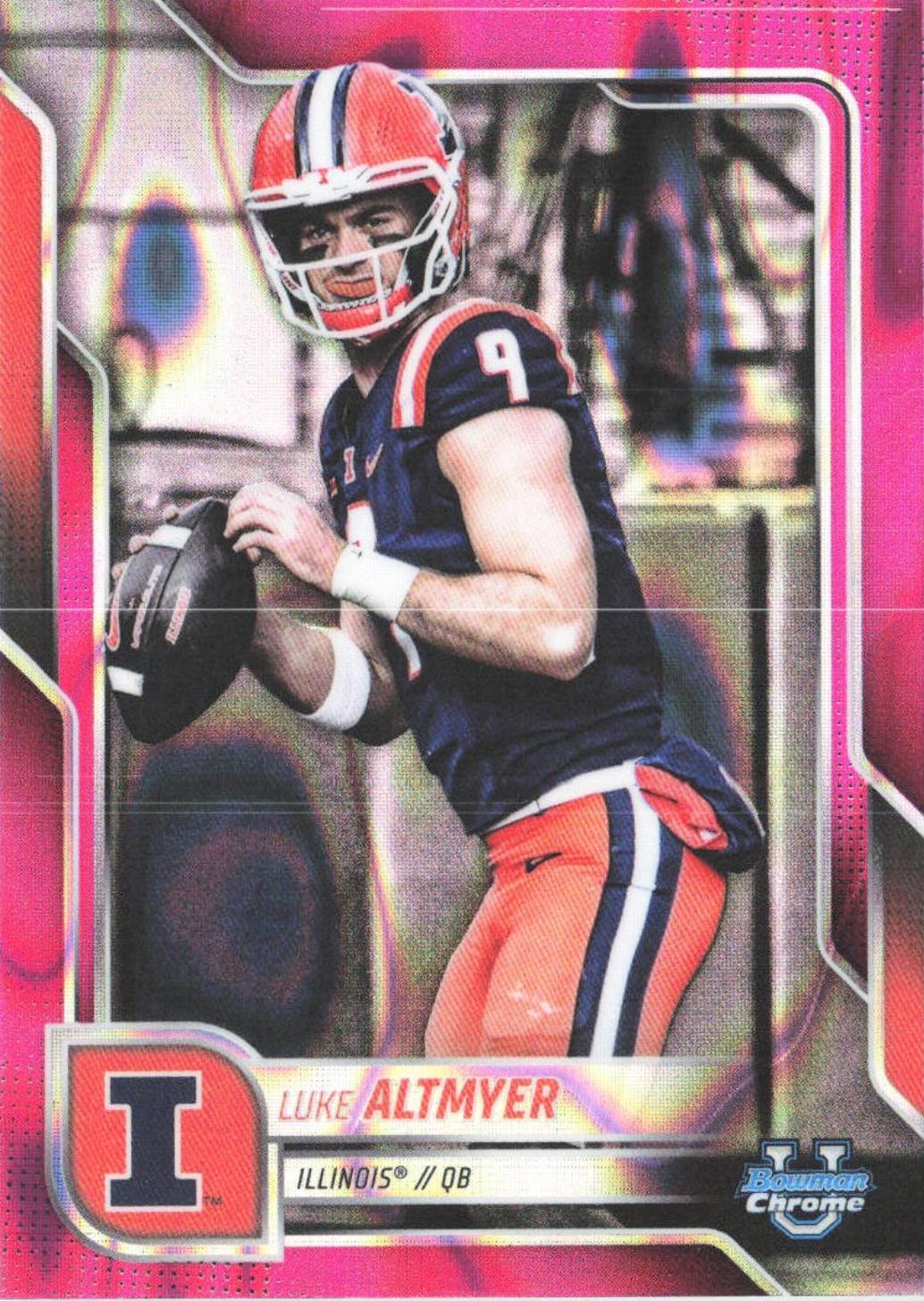 Luke Altmyer [Pink Lava Refractor] #17