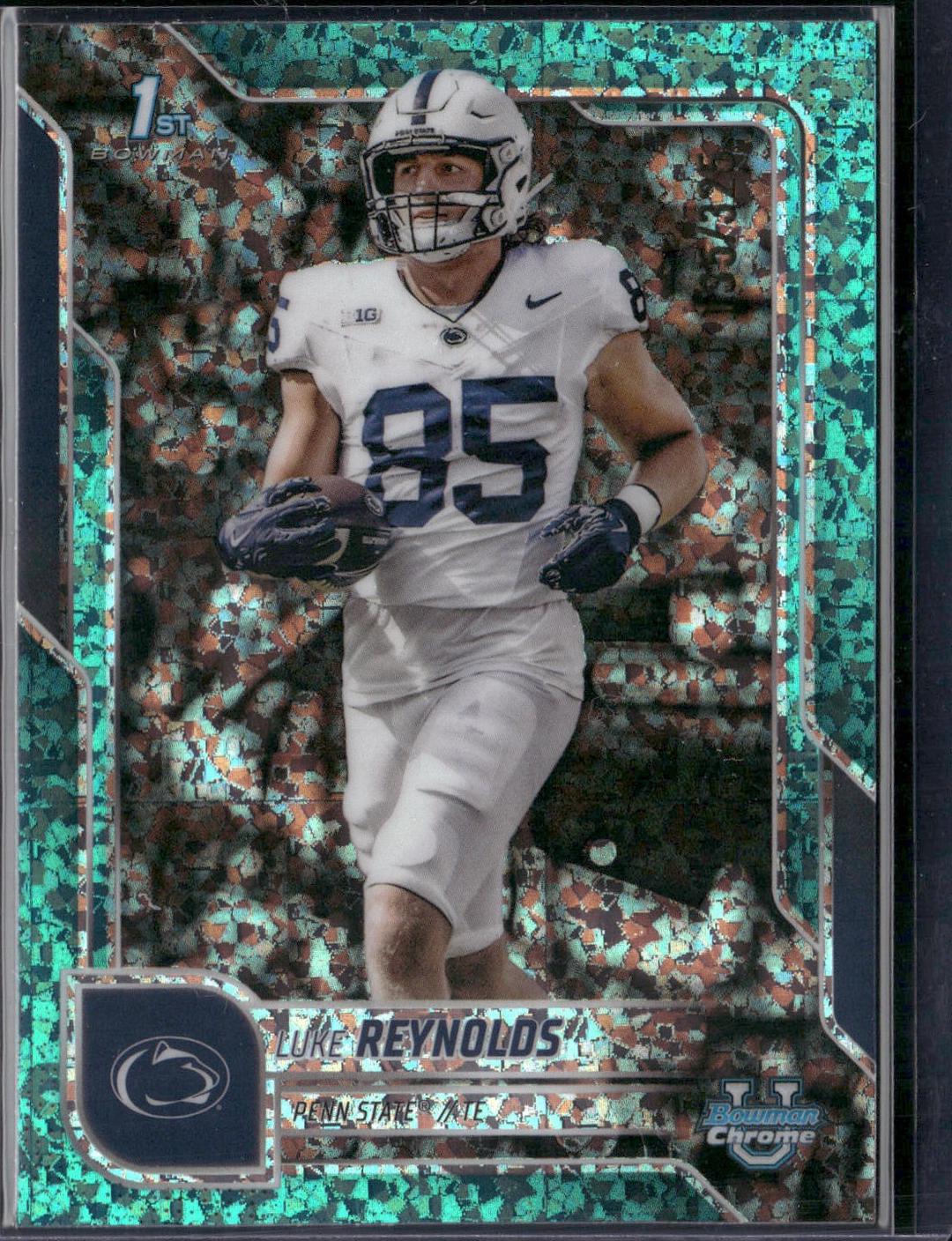 Luke Reynolds [Aqua Mini-Diamond Refractor] #44