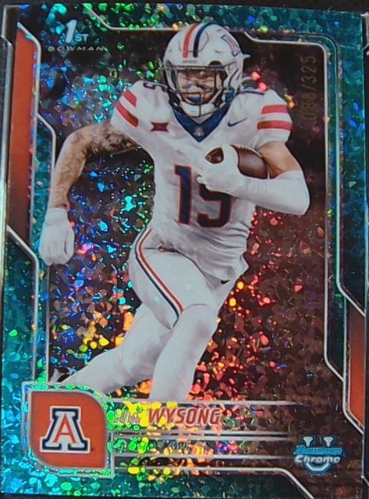 Luke Wysong [Aqua Mini-Diamond Refractor] #49