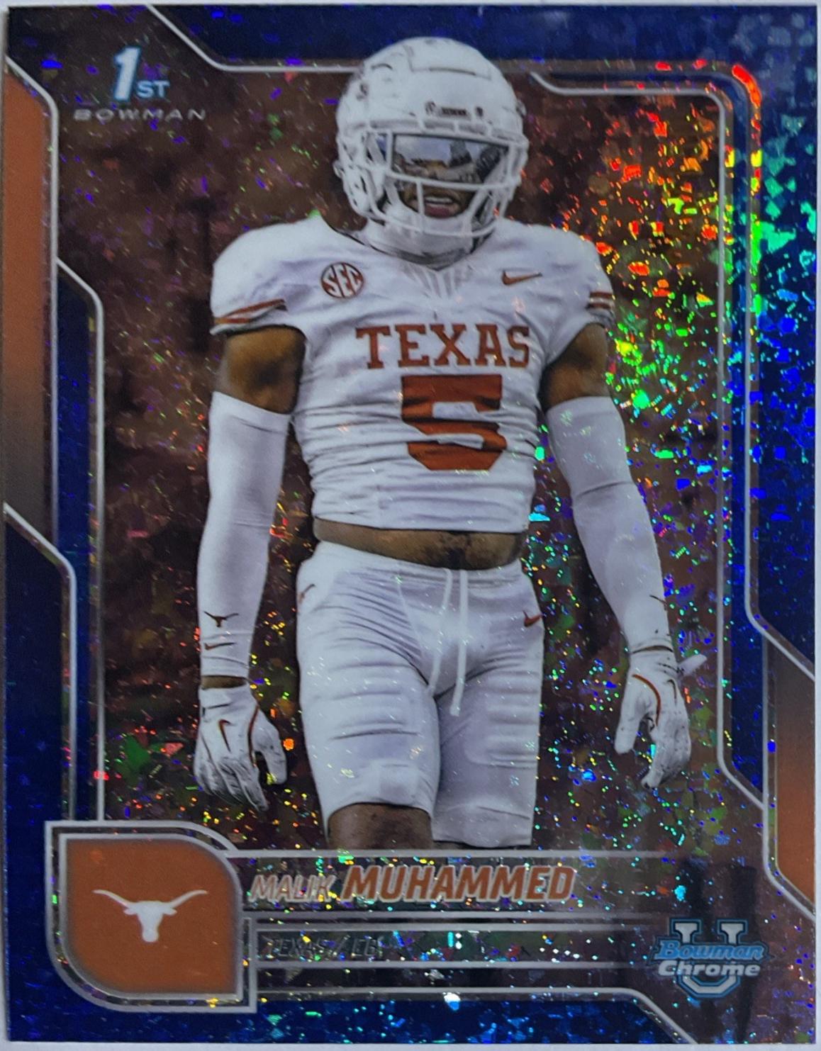 Malik Muhammad [Blue Mini-Diamond Refractor] #112