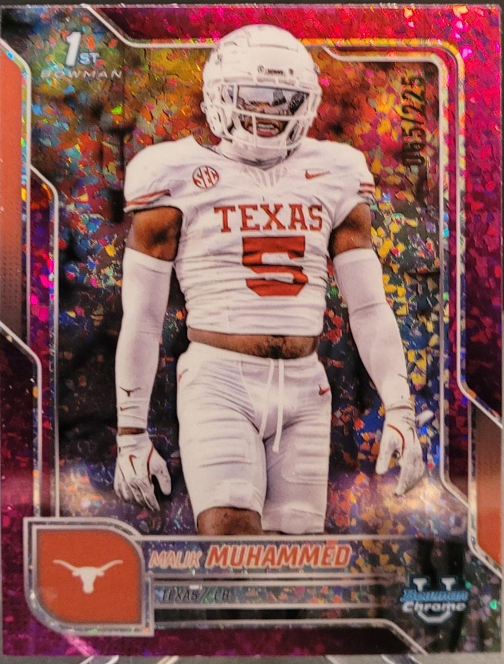Malik Muhammad [Fuchsia Mini-Diamond Refractor] #112