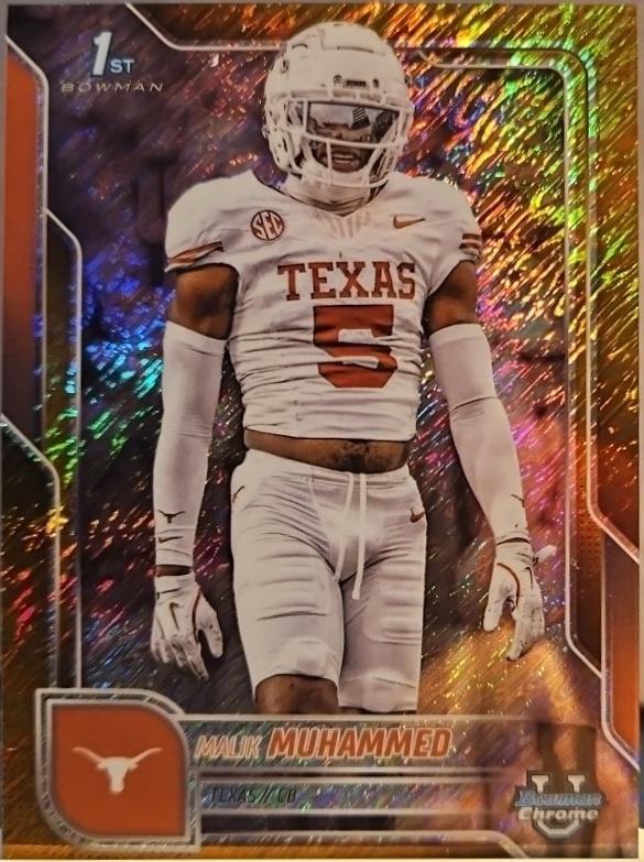 Malik Muhammad [Gold Shimmer Refractor] #112