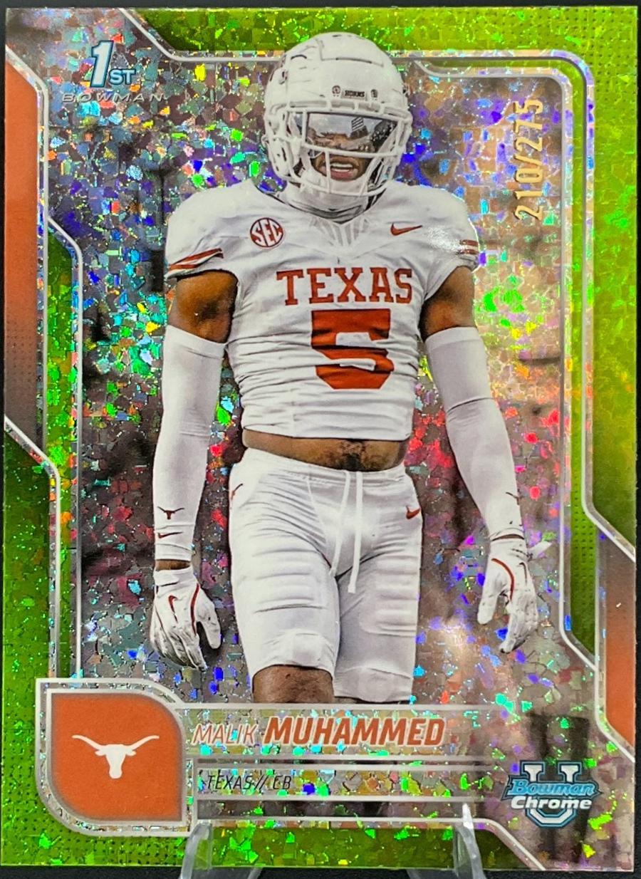 Malik Muhammad [Lime Green Mini-Diamond Refractor] #112
