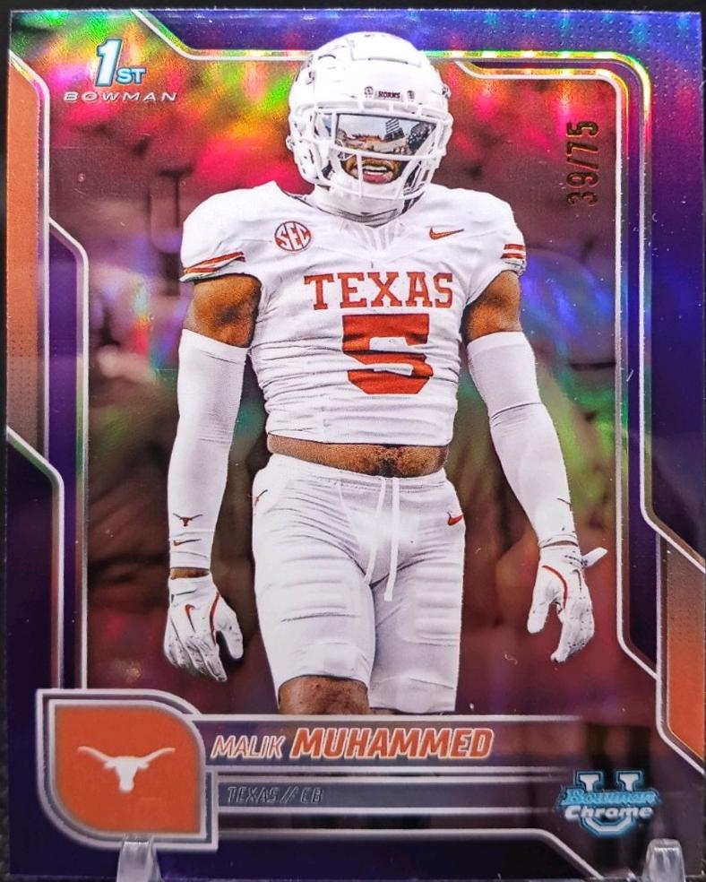 Malik Muhammad [Purple Refractor] #112