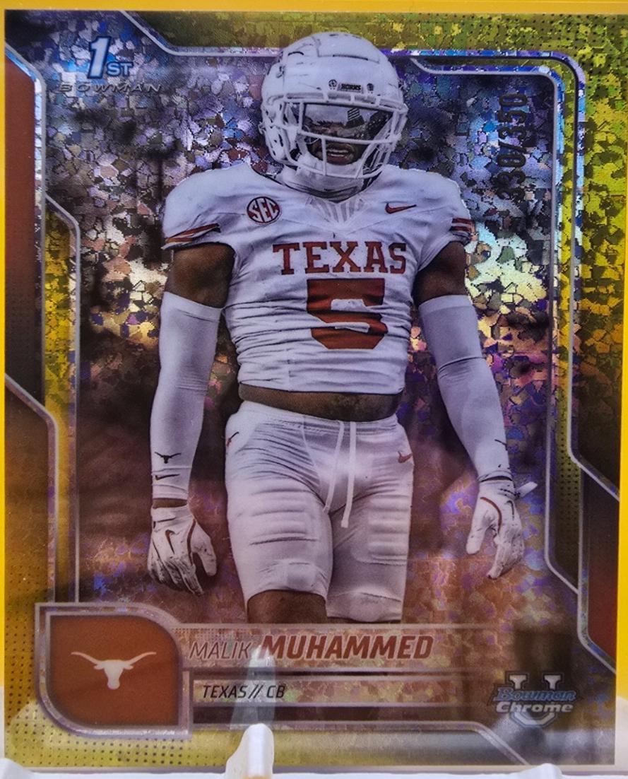 Malik Muhammad [Yellow Mini-Diamond Refractor] #112