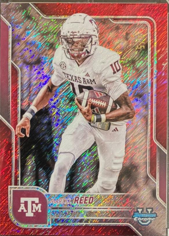 Marcel Reed [Red Shimmer Refractor] #133