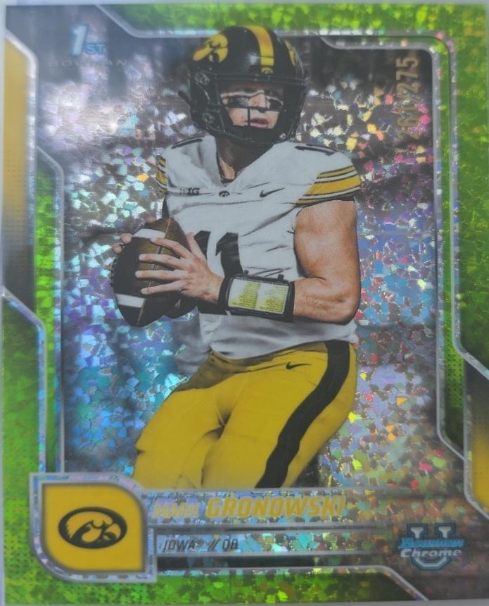 Mark Gronowski [Lime Green Mini-Diamond Refractor] #127