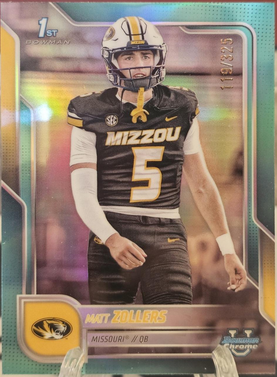 Matt Zollers [Aqua Refractor] #19