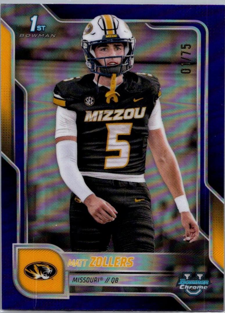 Matt Zollers [Purple Refractor] #19