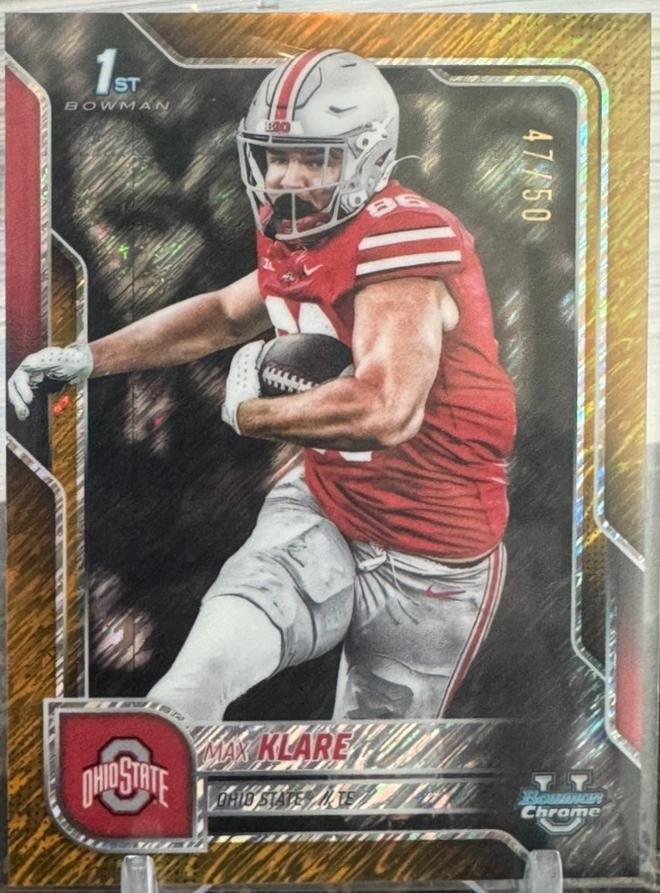 Max Klare [Gold Shimmer Refractor] #59