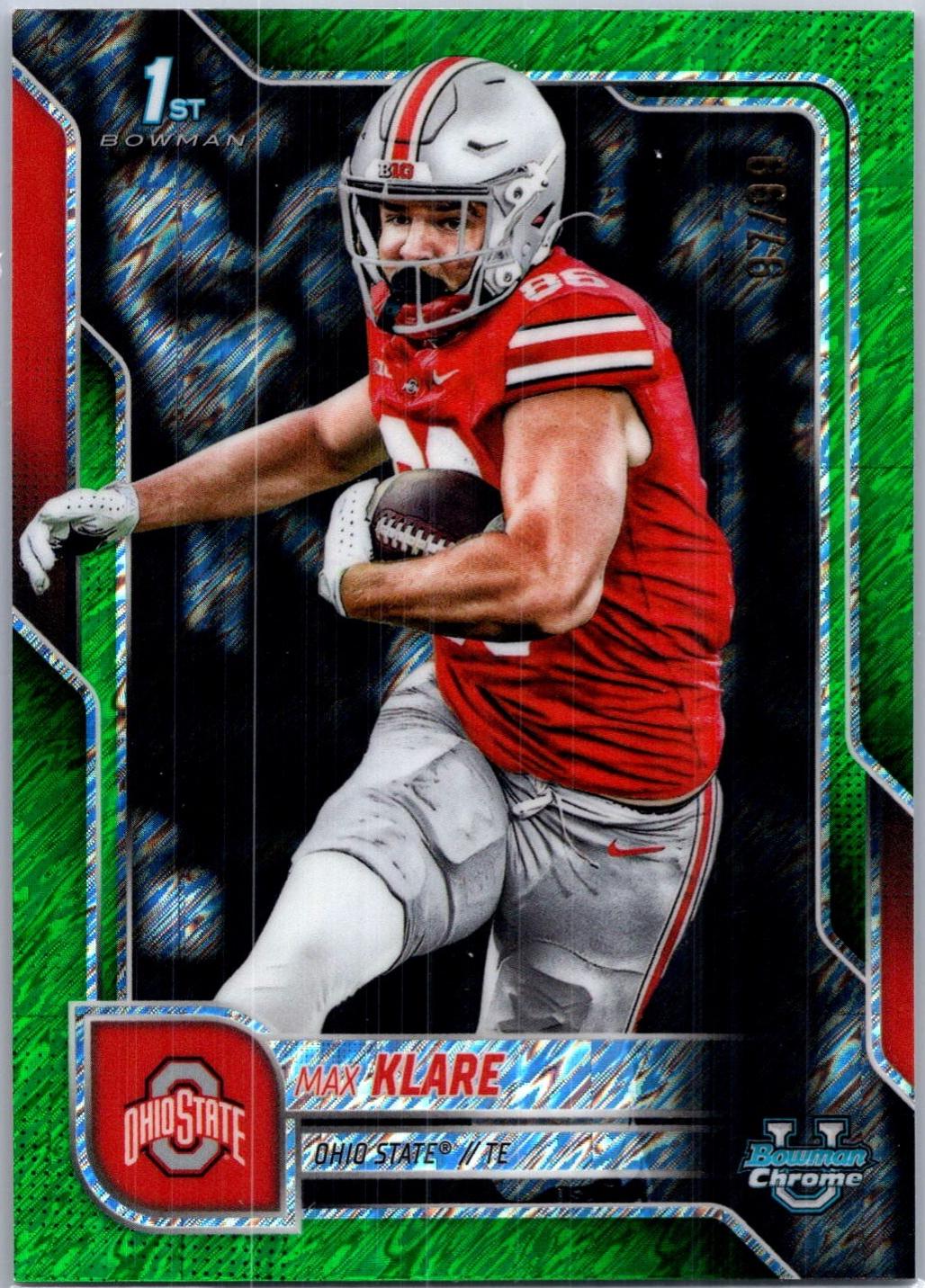 Max Klare [Green Shimmer Refractor] #59