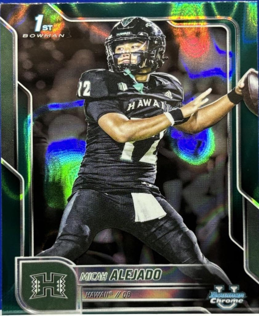 Micah Alejado [Teal Lava Refractor] #76