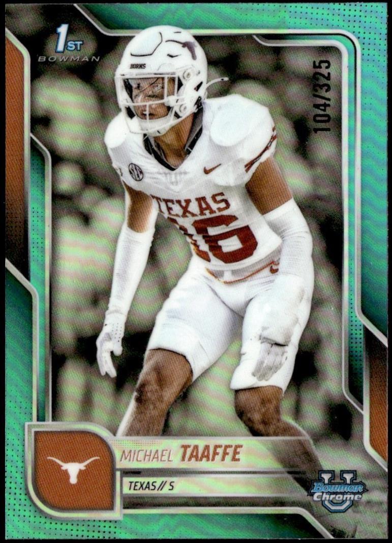 Michael Taaffe [Aqua Refractor] #100