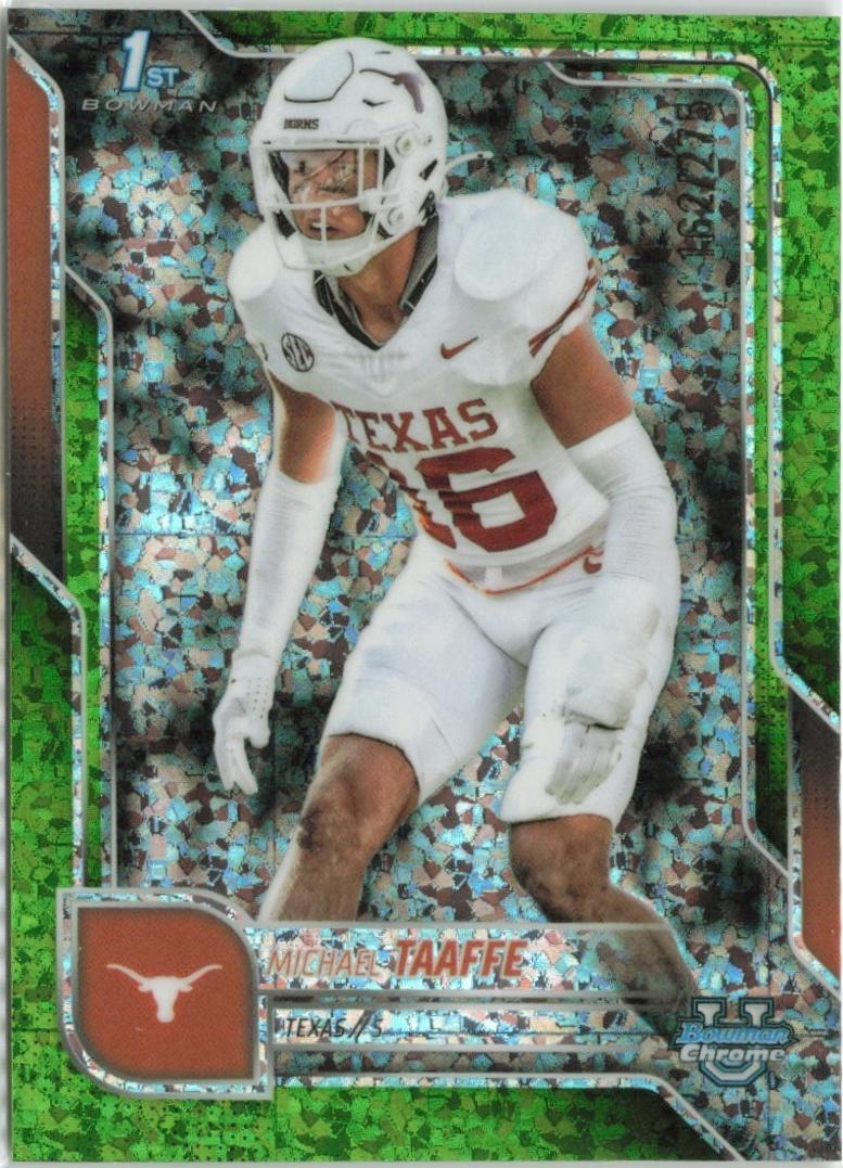Michael Taaffe [Lime Green Mini-Diamond Refractor] #100