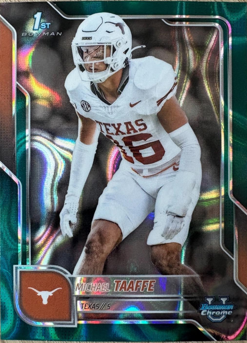 Michael Taaffe [Teal Lava Refractor] #100