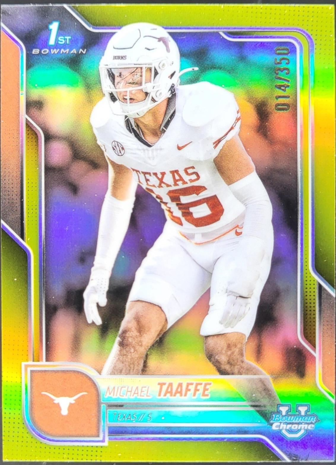 Michael Taaffe [Yellow Refractor] #100