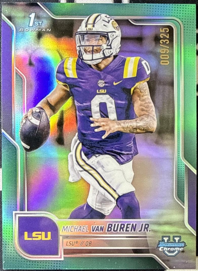 Michael Van Buren Jr. [Aqua Refractor] #53