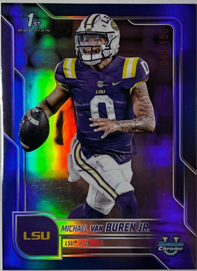 Michael Van Buren Jr. [Blue Refractor] #53
