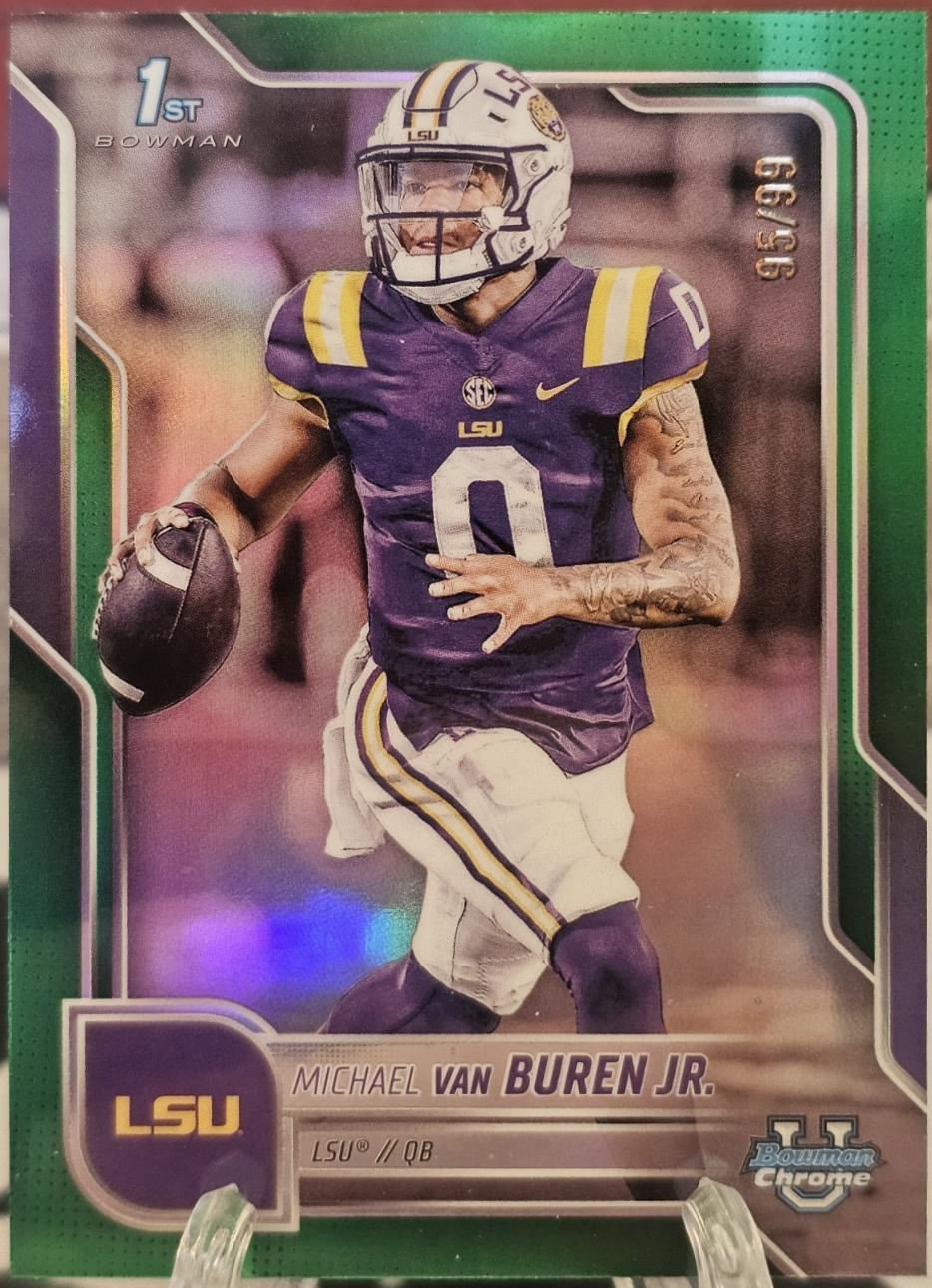 Michael Van Buren Jr. [Green Refractor] #53