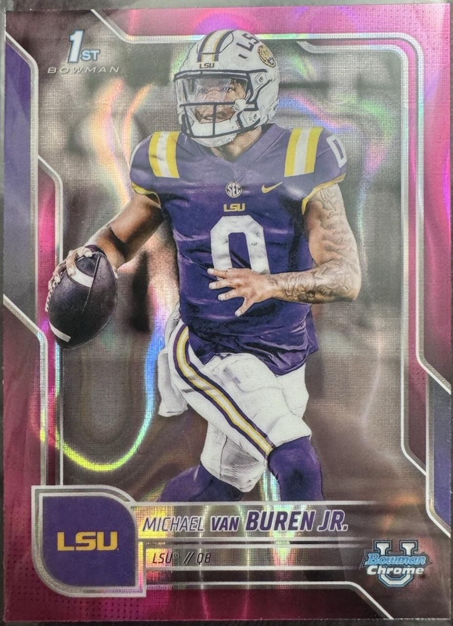 Michael Van Buren Jr. [Pink Lava Refractor] #53