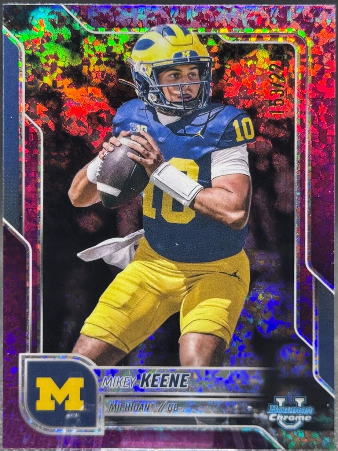 Mikey Keene [Fuchsia Mini-Diamond Refractor] #184