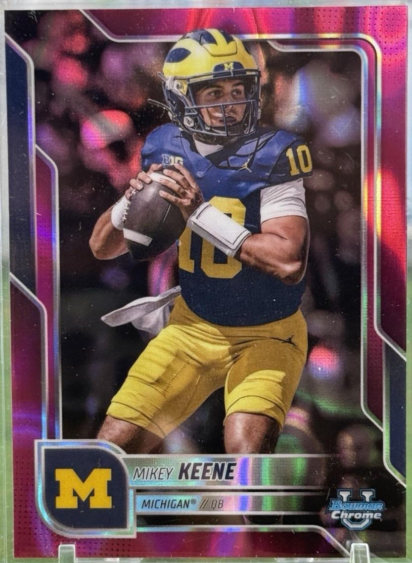 Mikey Keene [Pink Lava Refractor] #184