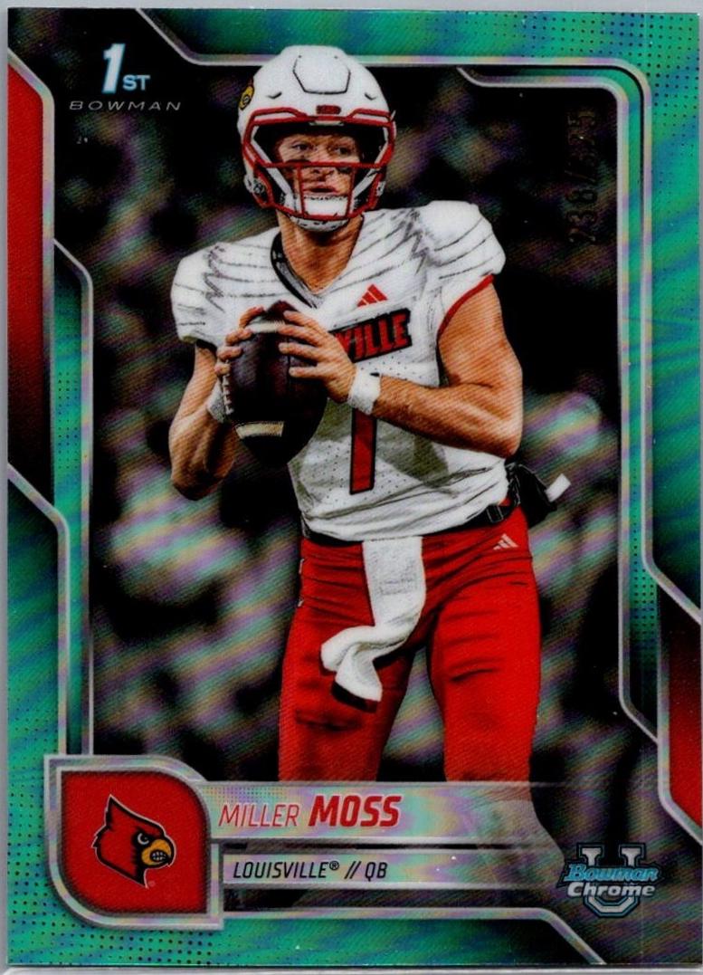 Miller Moss [Aqua Refractor] #141