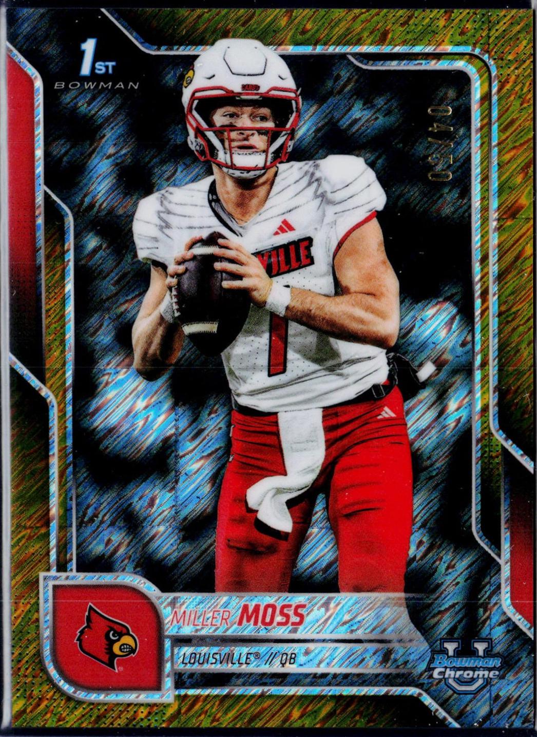 Miller Moss [Gold Shimmer Refractor] #141