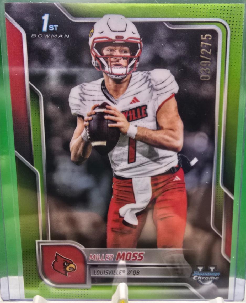 Miller Moss [Lime Green Refractor] #141
