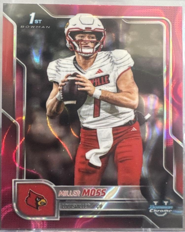 Miller Moss [Pink Lava Refractor] #141