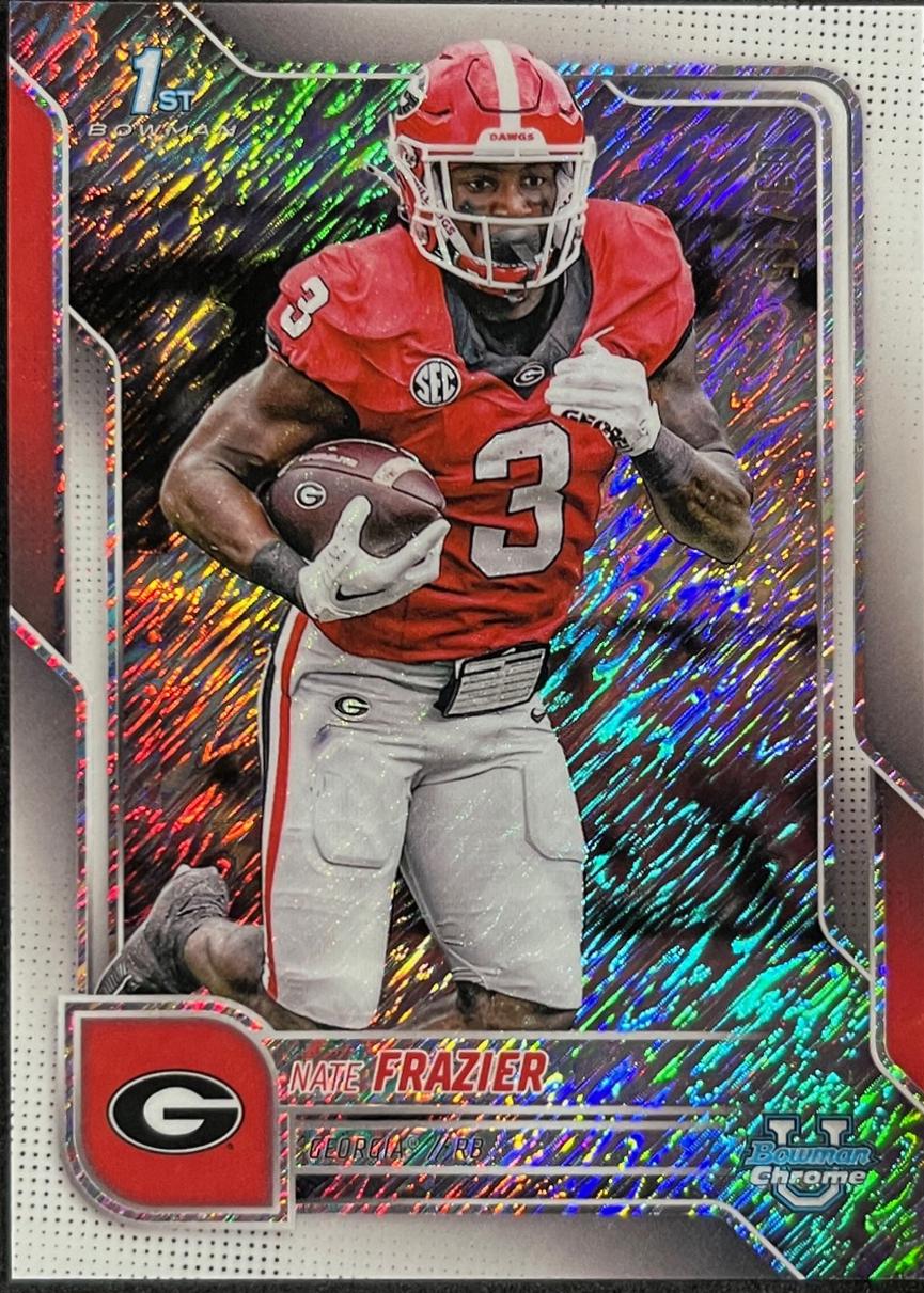 Nate Frazier [White Refractor] #80