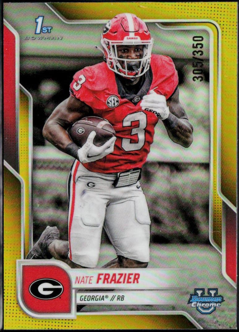 Nate Frazier [Yellow Refractor] #80