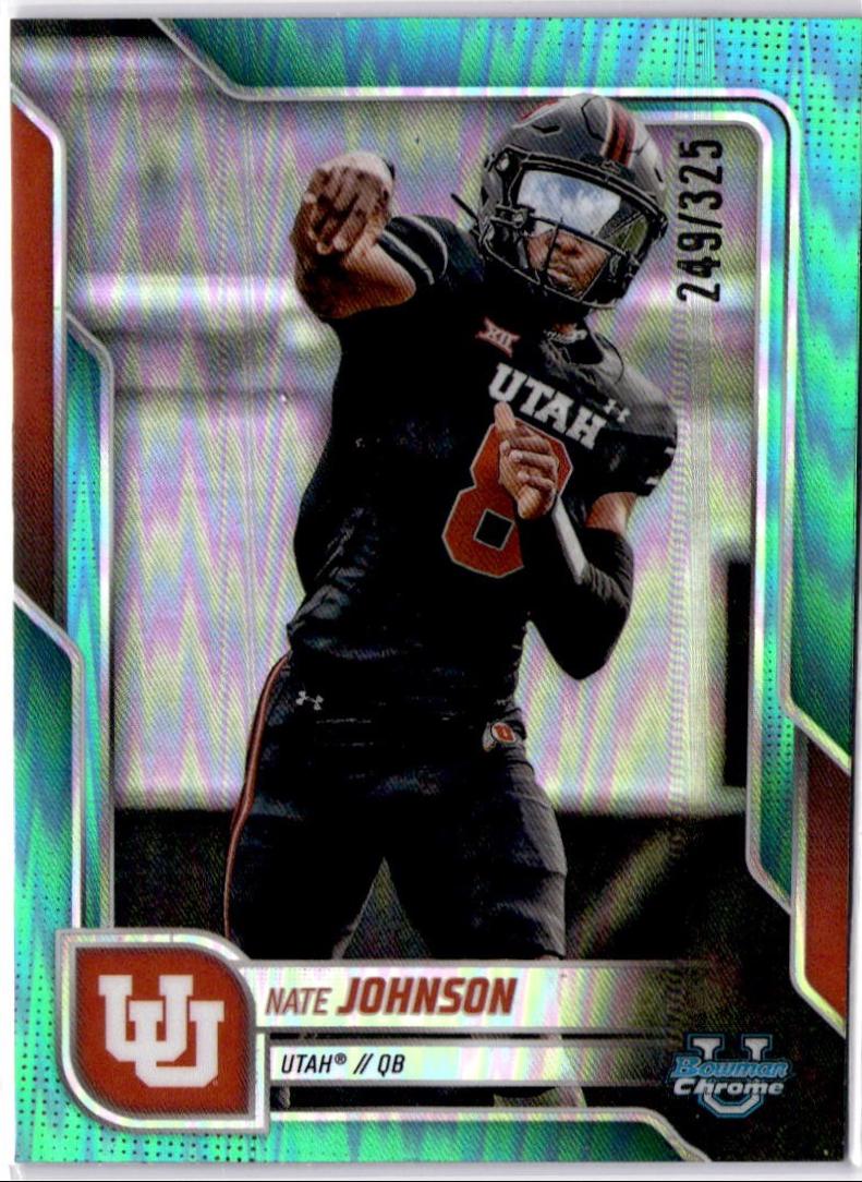 Nate Johnson [Aqua Refractor] #57