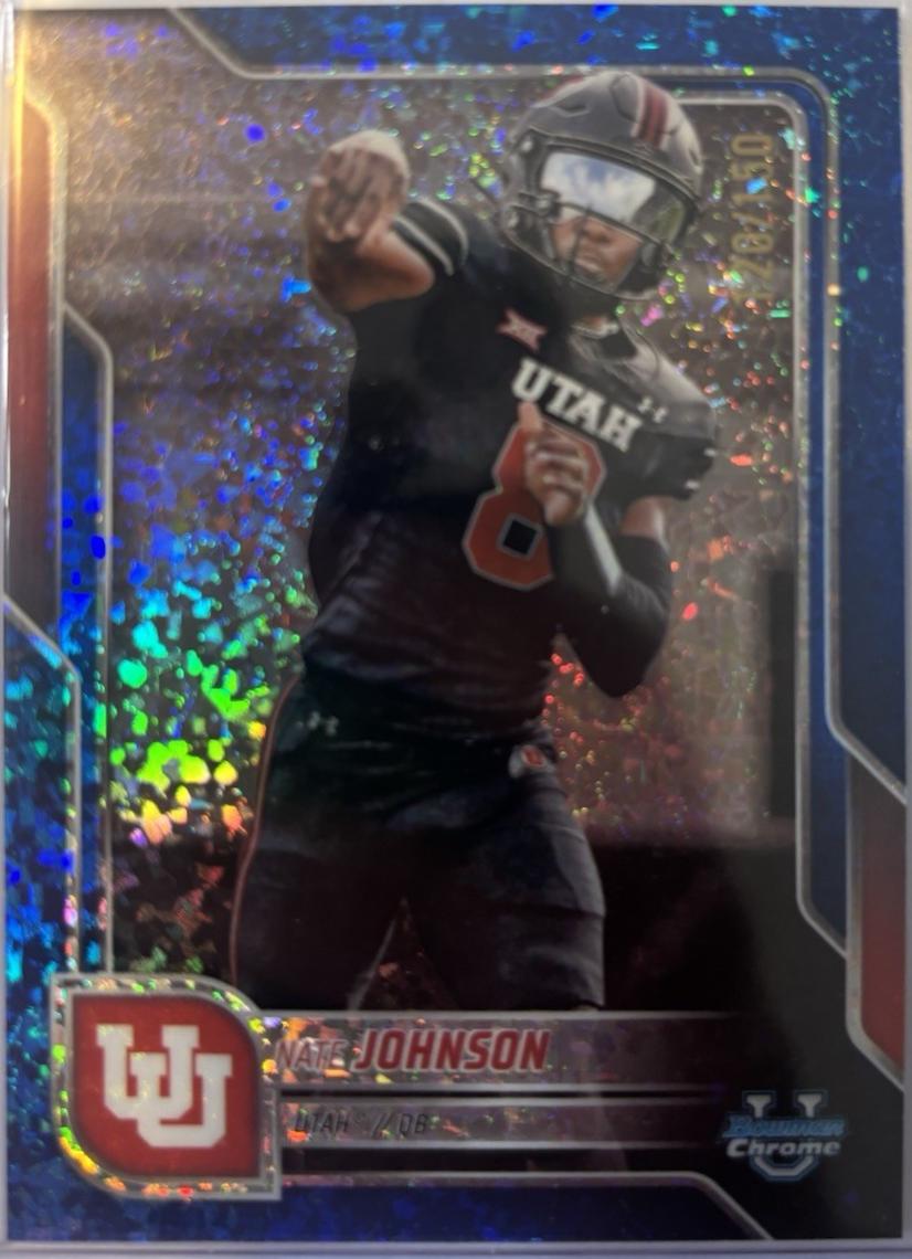 Nate Johnson [Blue Refractor] #57