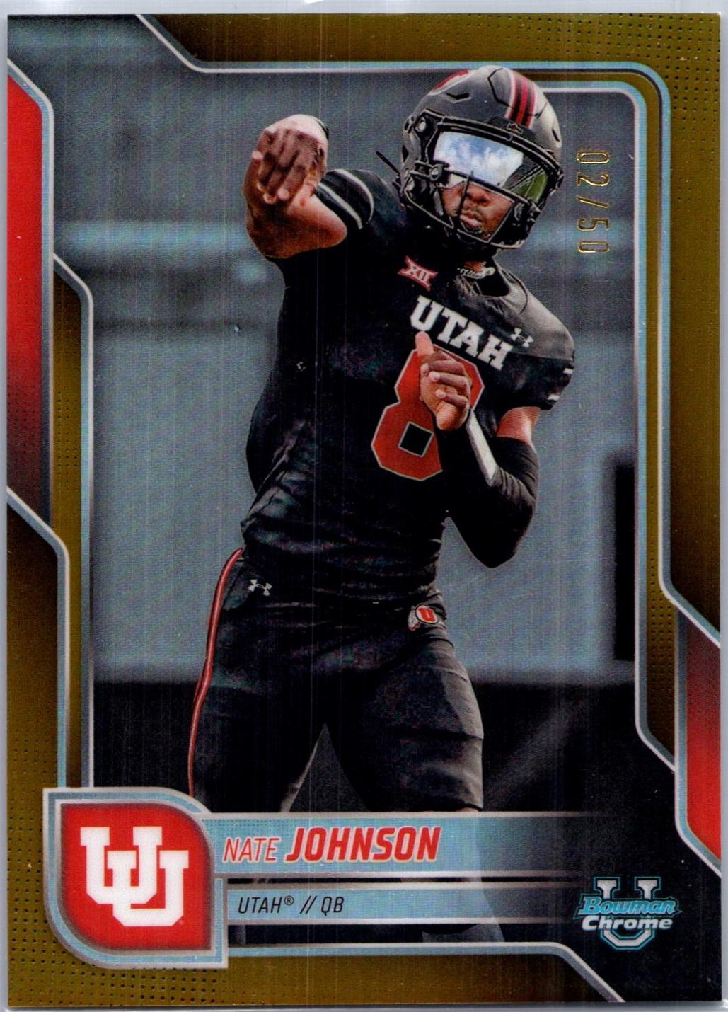 Nate Johnson [Gold Refractor] #57