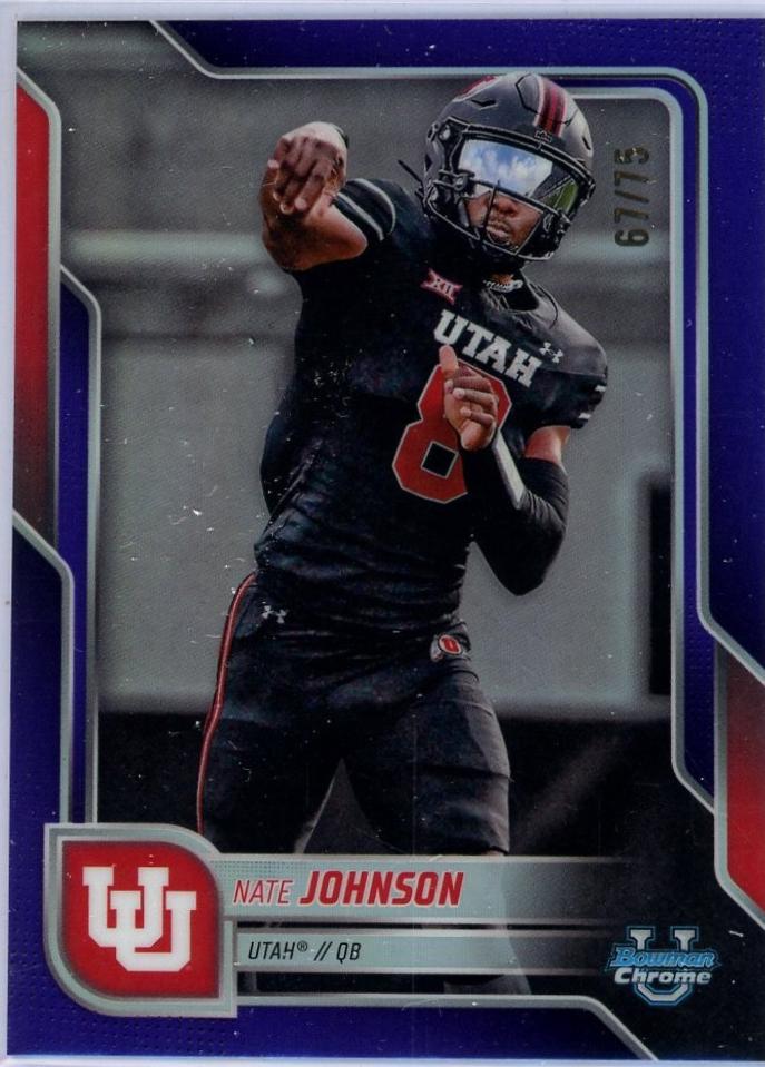 Nate Johnson [Purple Refractor] #57