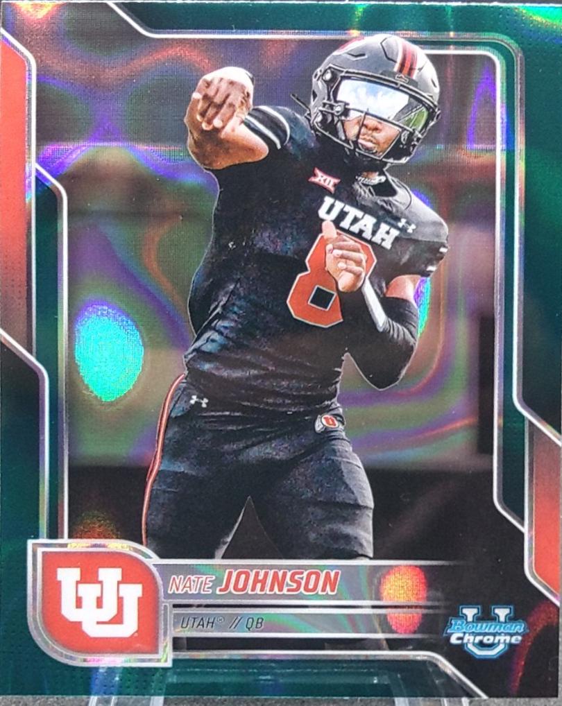 Nate Johnson [Teal Lava Refractor] #57