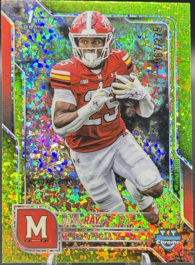 Nolan Ray [Lime Green Refractor] #77