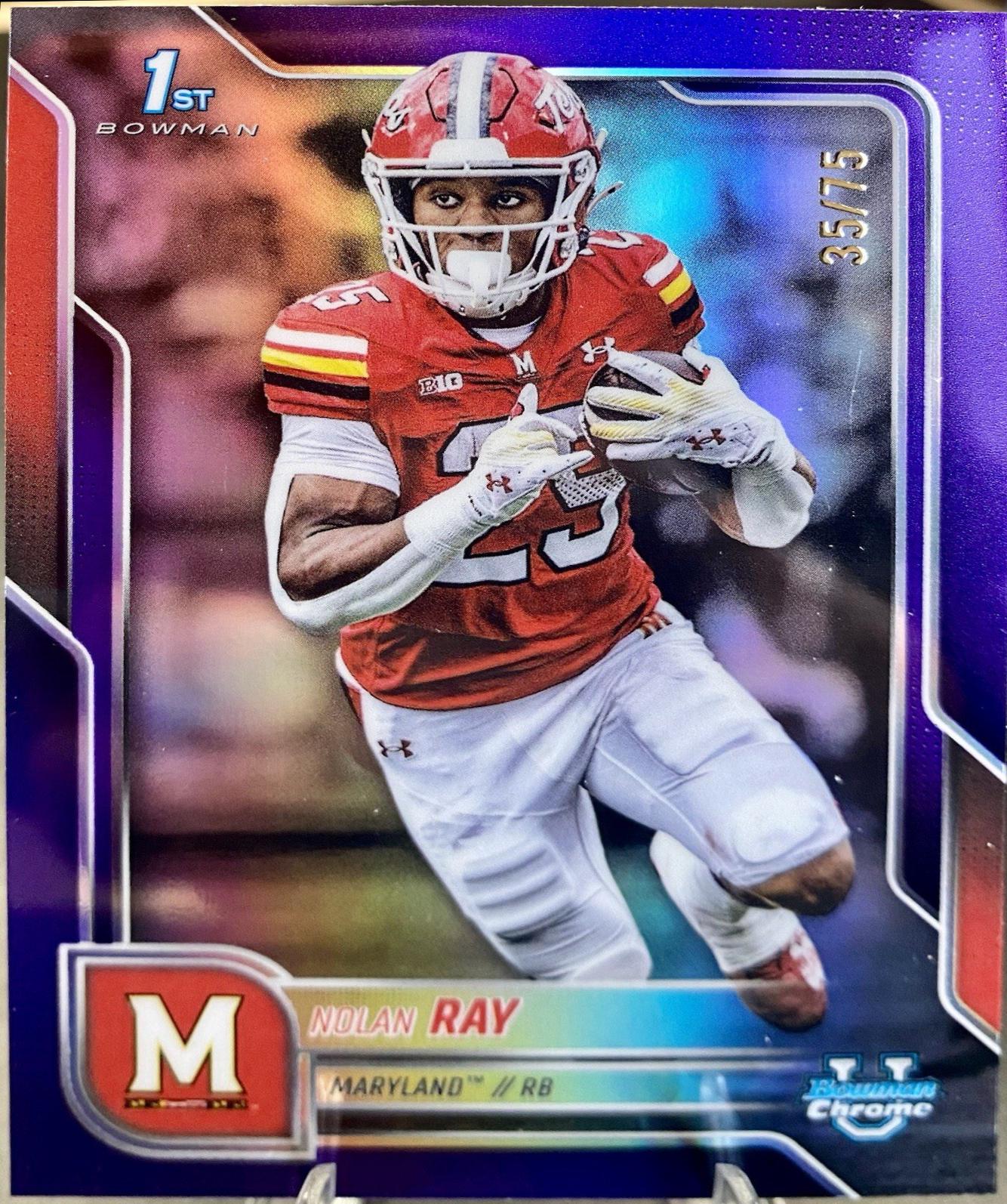 Nolan Ray [Purple Refractor] #77