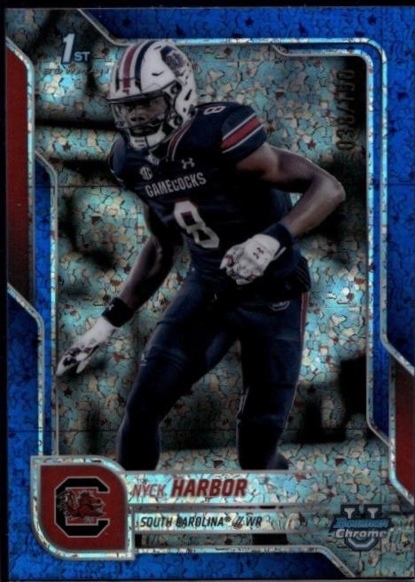 Nyck Harbor [Blue Mini-Diamond Refractor] #82